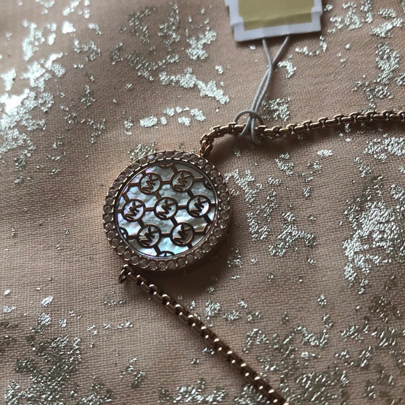 NWT MICHAEL KORS ROSE GOLD MONOGRAM BRACELET!! - Picture 4 of 4